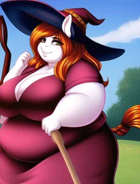 novelAI fat horse girl