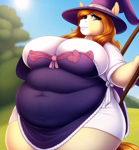 novelAI fat horse girl