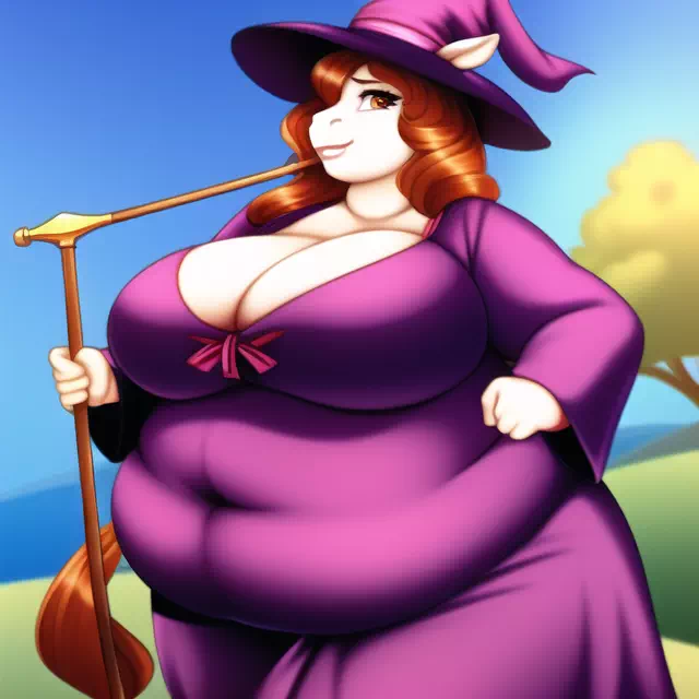 novelAI fat horse girl