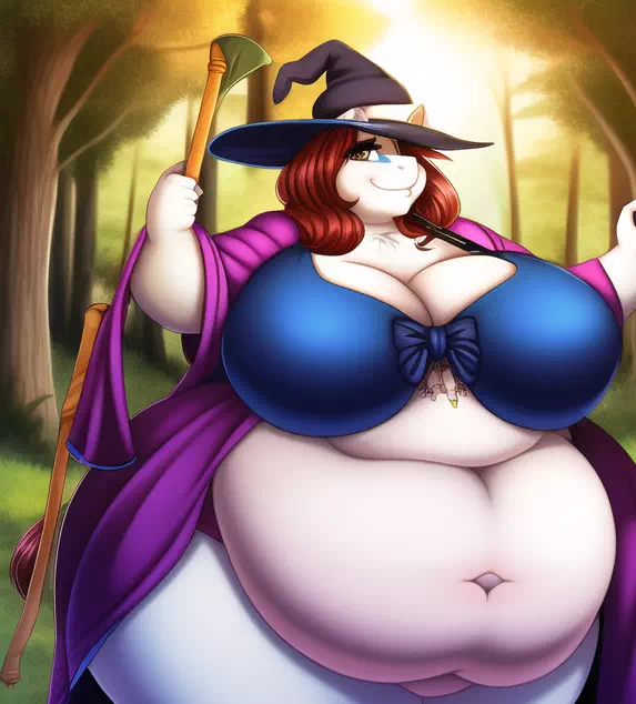 novelAI fat horse girl