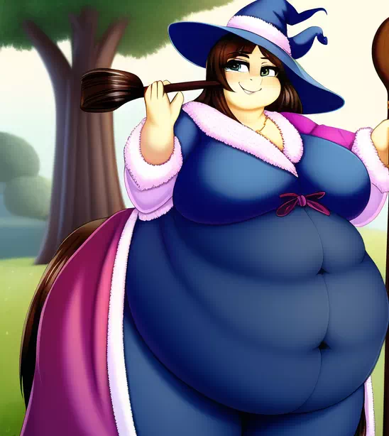 novelAI fat horse girl