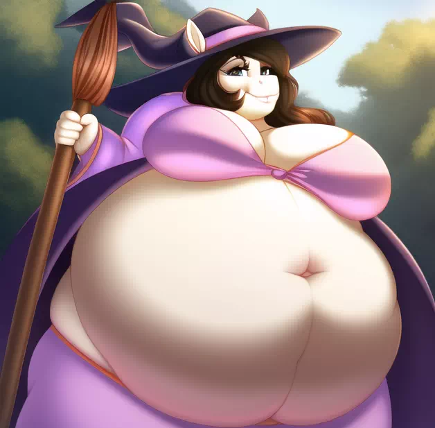 novelAI fat horse girl