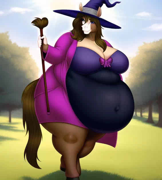 novelAI fat horse girl