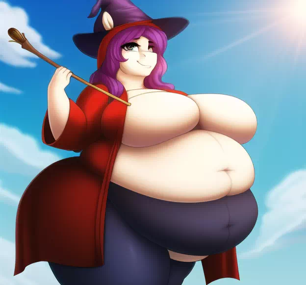 novelAI fat horse girl