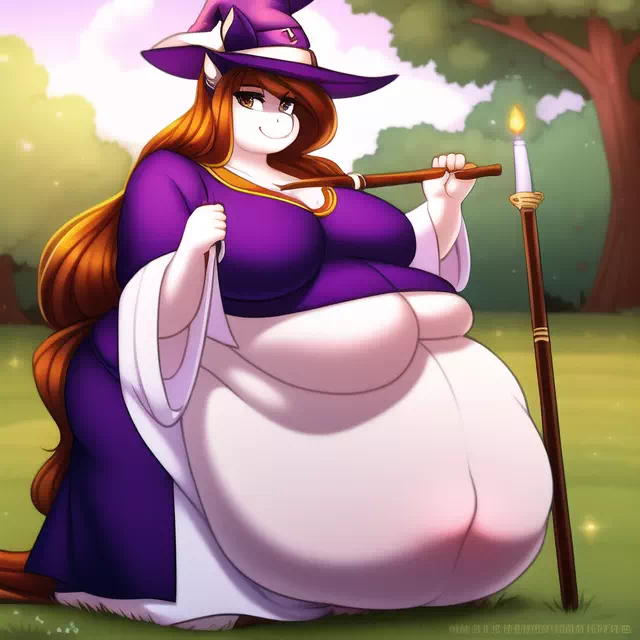 novelAI fat horse girl