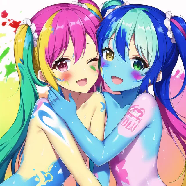 【NovelAI】#46 Multicolor Girls