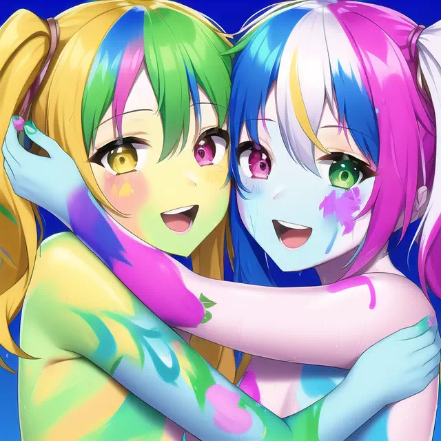 【NovelAI】#46 Multicolor Girls