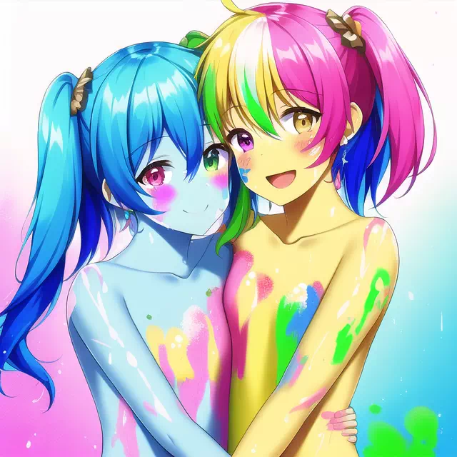 【NovelAI】#46 Multicolor Girls