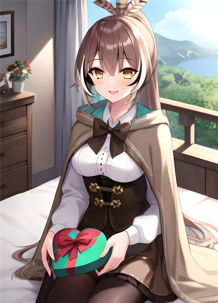 Mumei chan chocolate