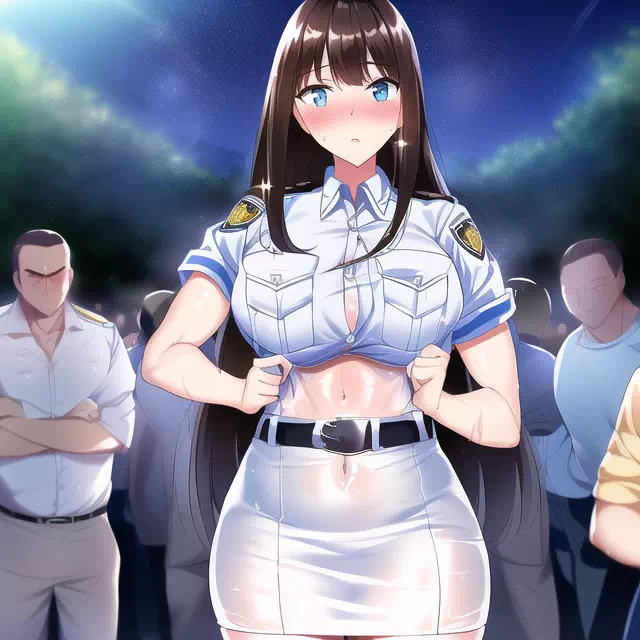 エロエロ婦警コスプレしぶりん