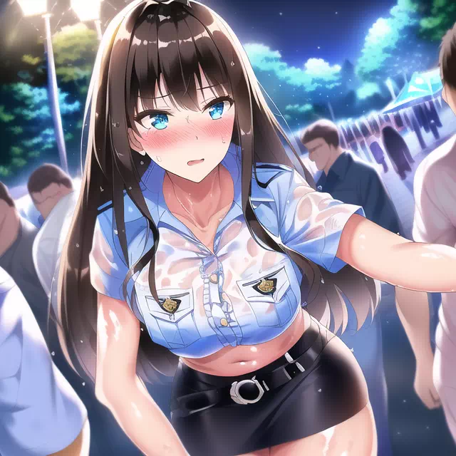 エロエロ婦警コスプレしぶりん