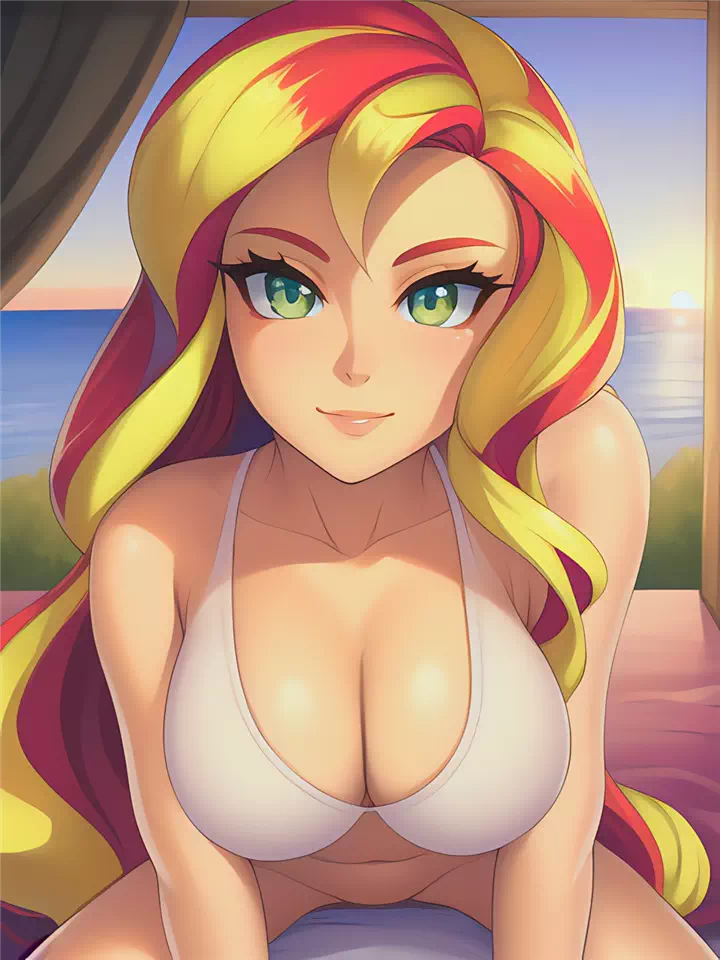 Sunset Shimmer on Top