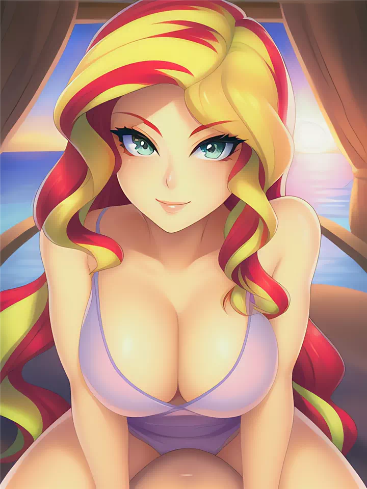 Sunset Shimmer on Top