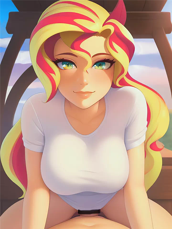 Sunset Shimmer on Top