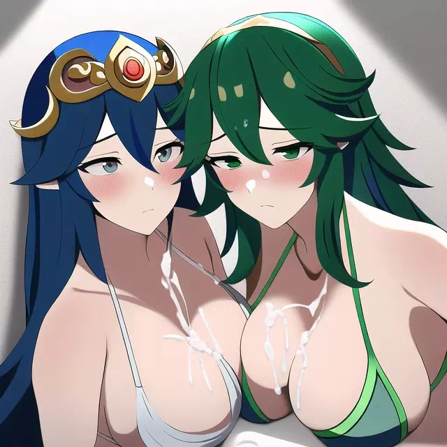 Bath of Cum： Lucina & Palutena