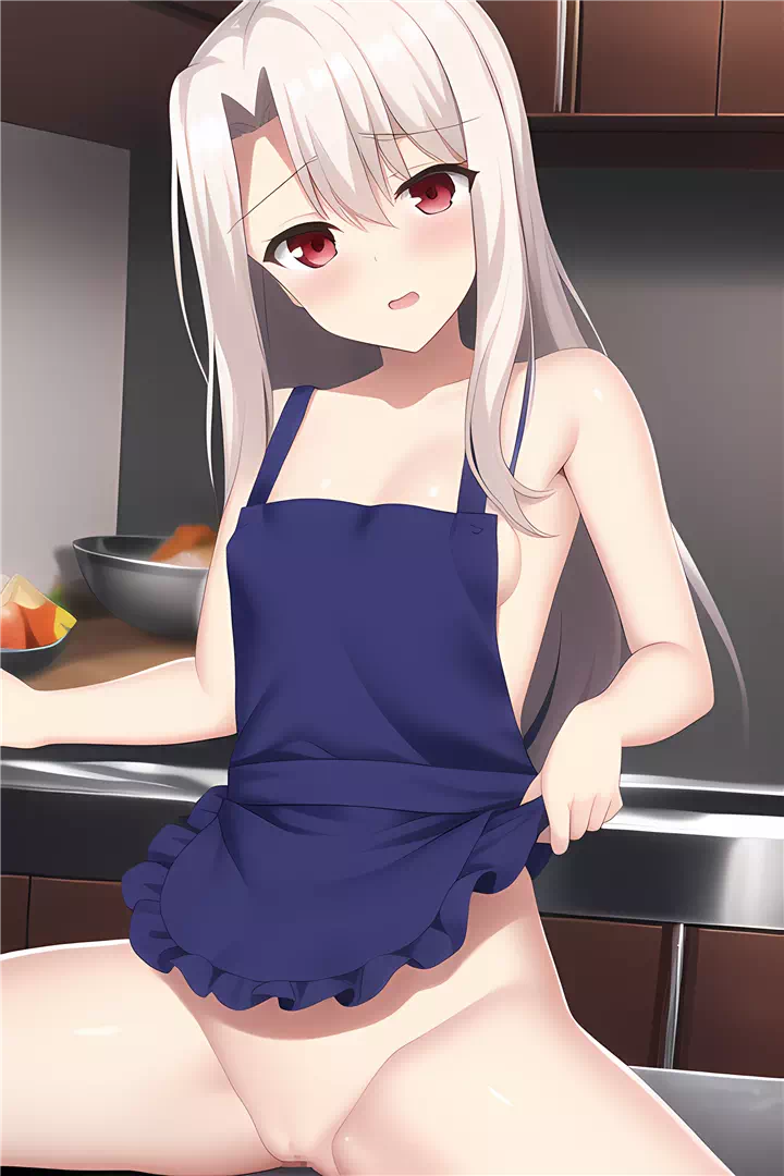 裸エプロンイリヤ(naked apron Illyasviel)