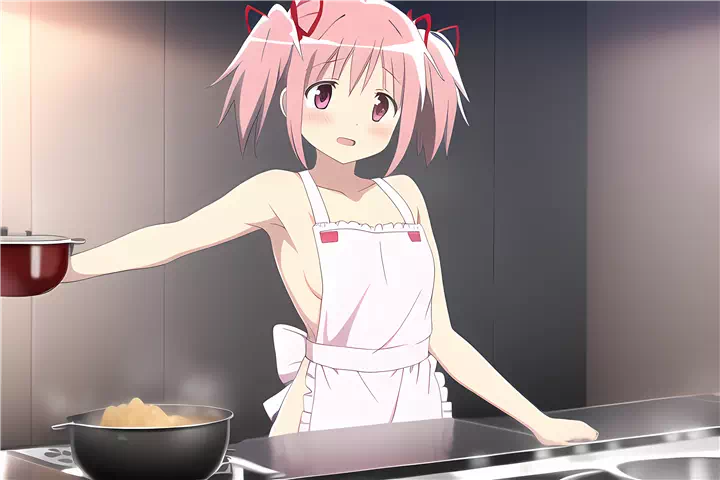 裸エプロンまどか(naked apron  madoka)