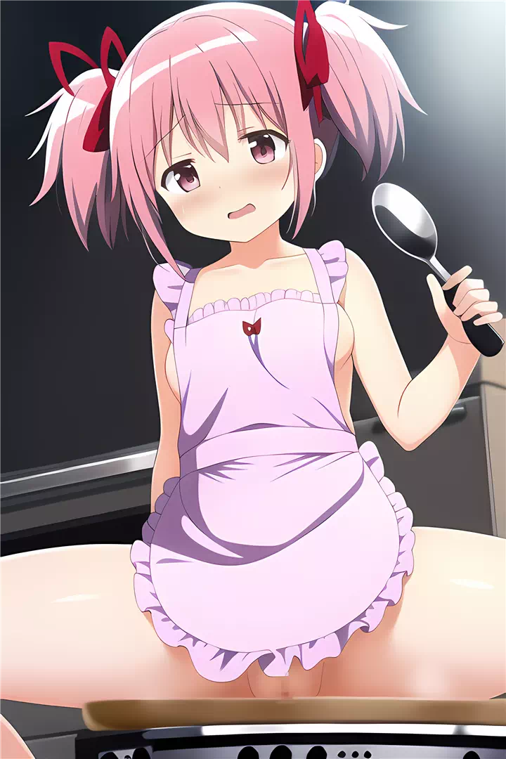 裸エプロンまどか(naked apron  madoka)