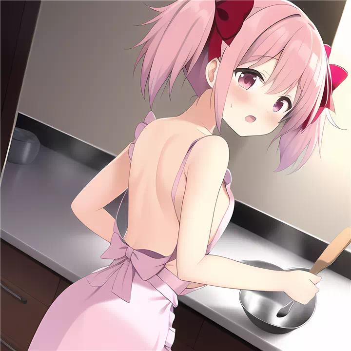 裸エプロンまどか(naked apron  madoka)