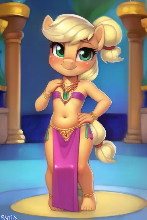 Belly Dancer Applejack 2