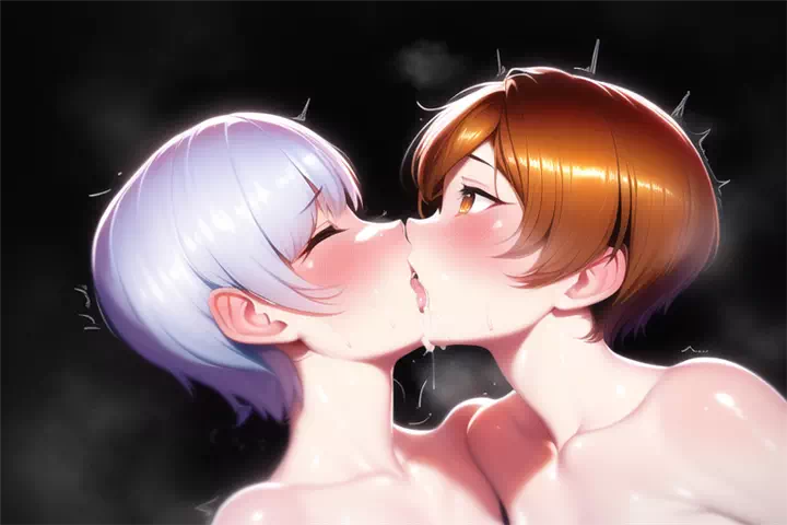 kissing