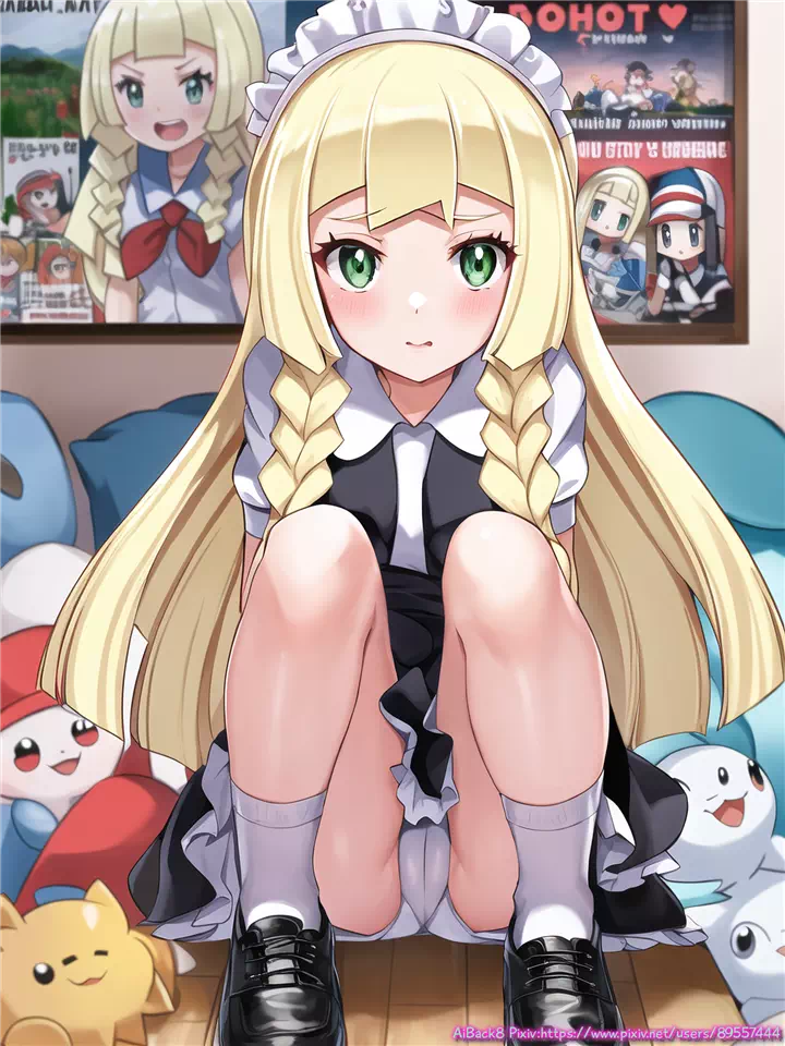 4)lillie maid sitting #1