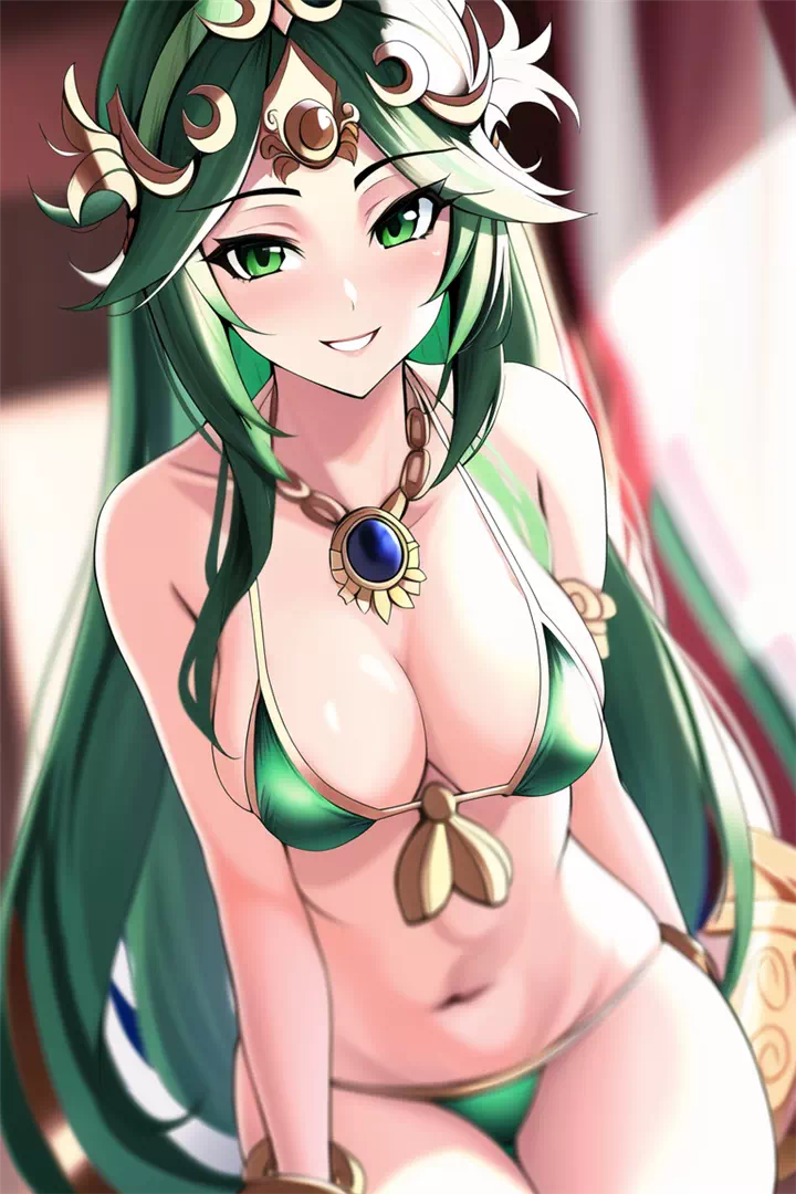 Palutena hypnotized