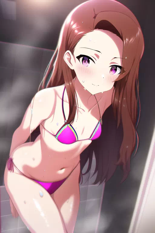 Bathing with Iori