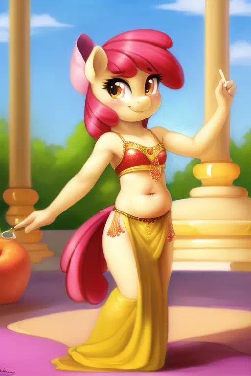 Belly Dancer Apple Bloom 2