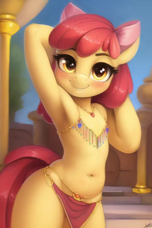 Belly Dancer Apple Bloom 2