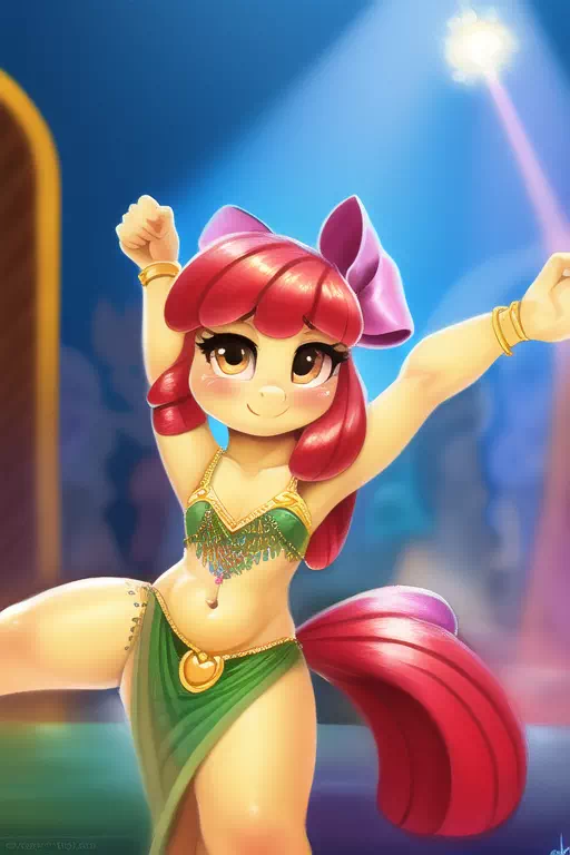 Belly Dancer Apple Bloom 2