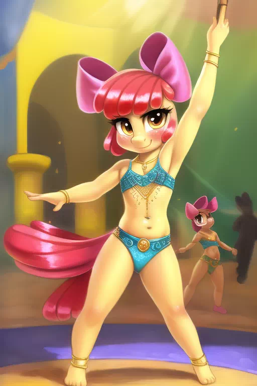 Belly Dancer Apple Bloom 2