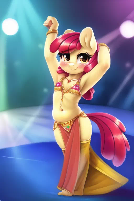 Belly Dancer Apple Bloom 2