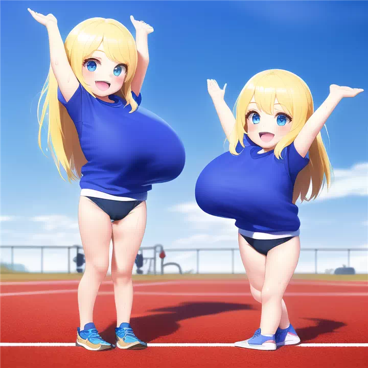 ブルマ乳合わさない