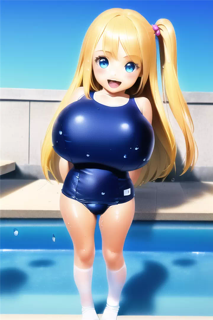 スク水ロリ爆乳_27