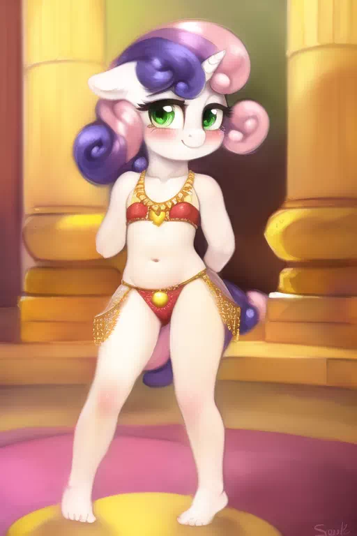 Belly Dancer Sweetie Belle 2