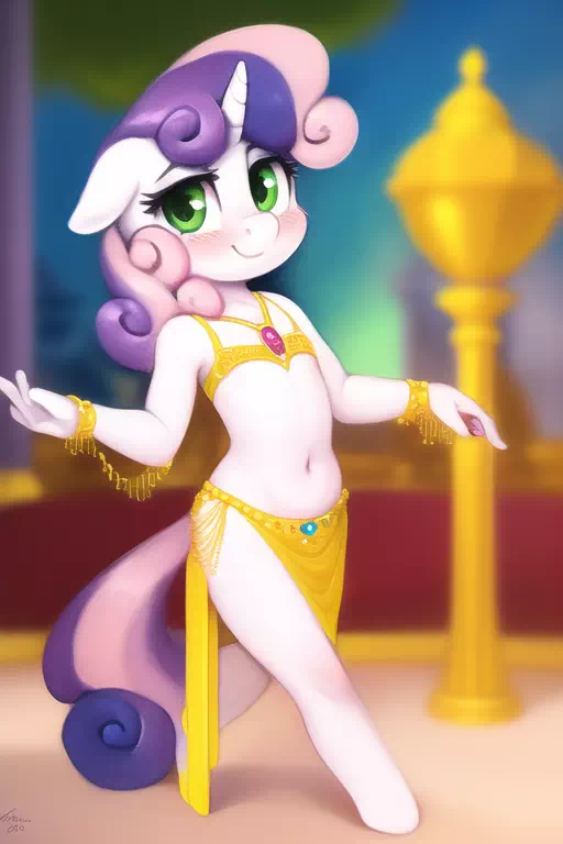 Belly Dancer Sweetie Belle 2