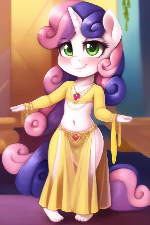 Belly Dancer Sweetie Belle 2