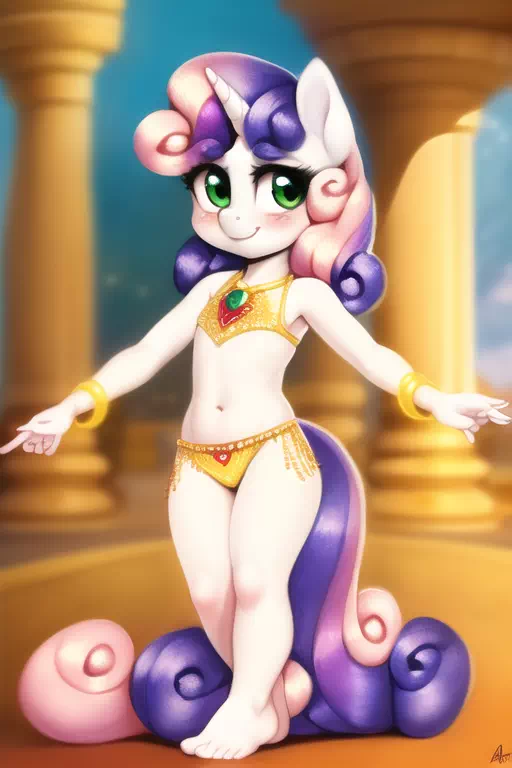 Belly Dancer Sweetie Belle 2