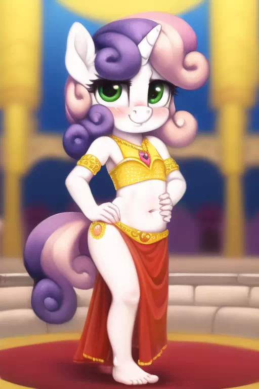 Belly Dancer Sweetie Belle 2