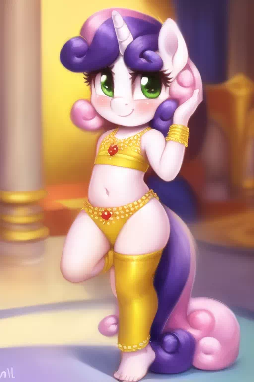 Belly Dancer Sweetie Belle 2