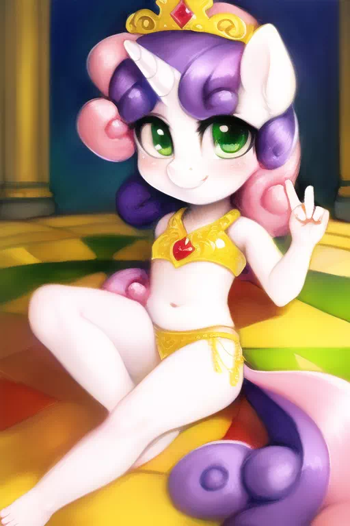 Belly Dancer Sweetie Belle 2