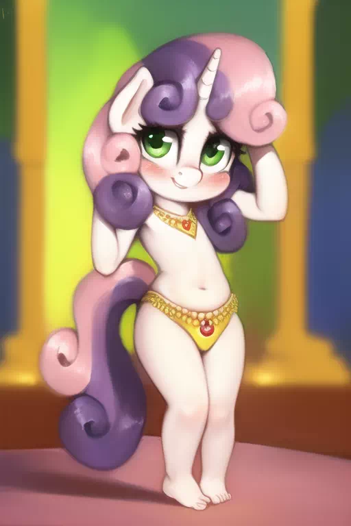 Belly Dancer Sweetie Belle 2