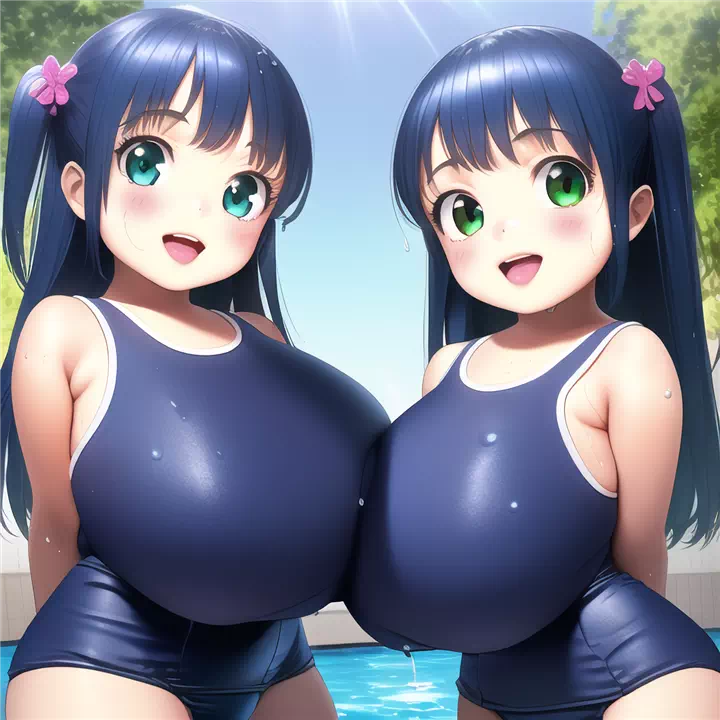 スク水爆乳乳合わせ_5