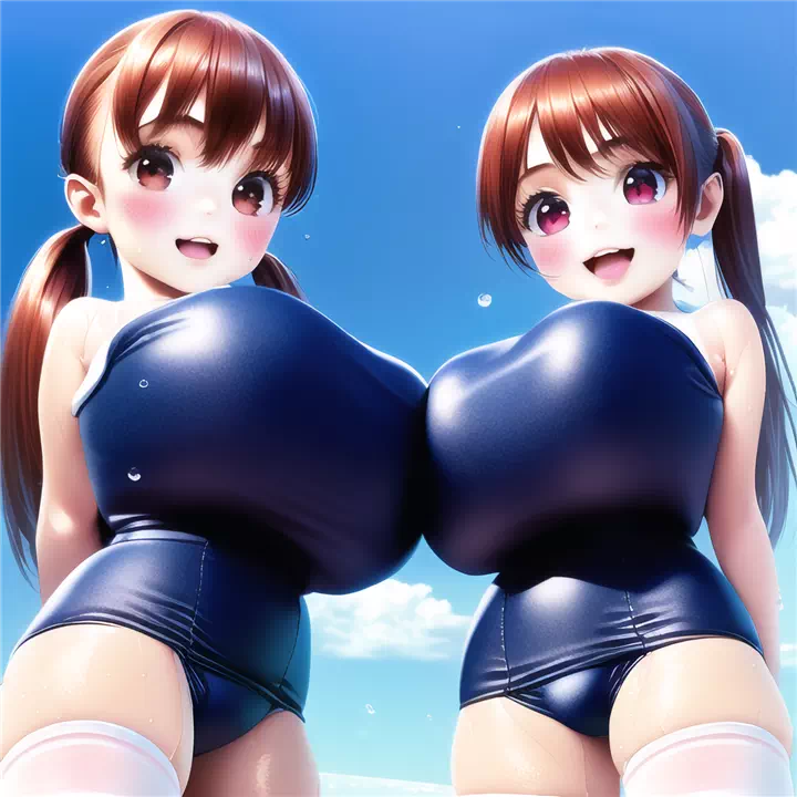 スク水爆乳乳合わせ_5