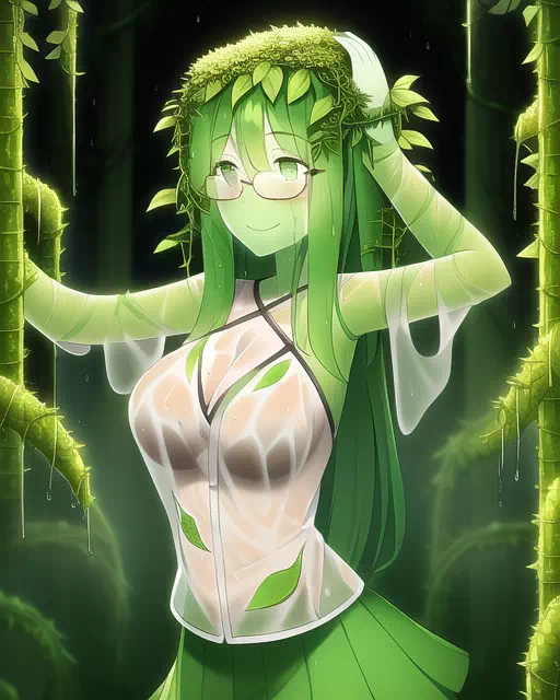 Plant girl scientist 2