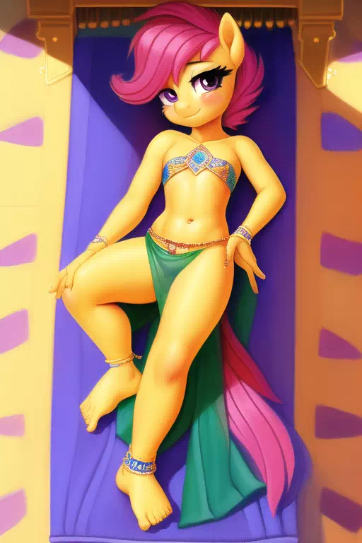 Belly Dancer Scootaloo 2