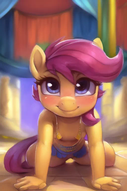 Belly Dancer Scootaloo 2