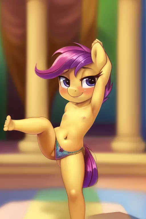 Belly Dancer Scootaloo 2