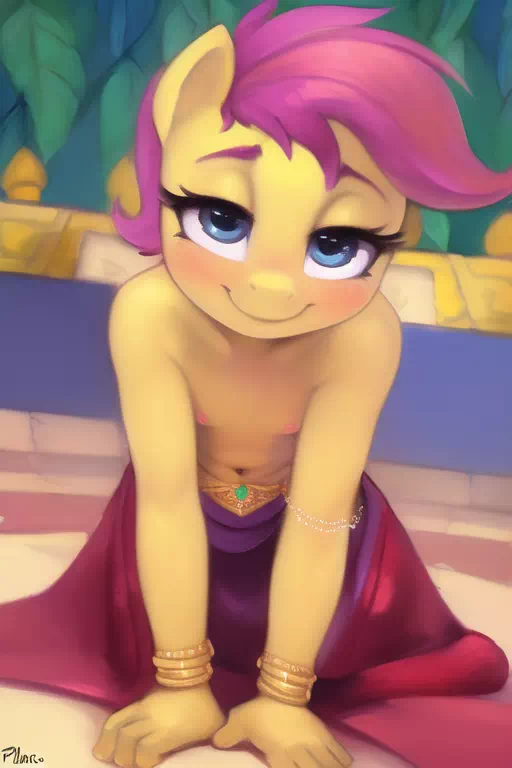 Belly Dancer Scootaloo 2